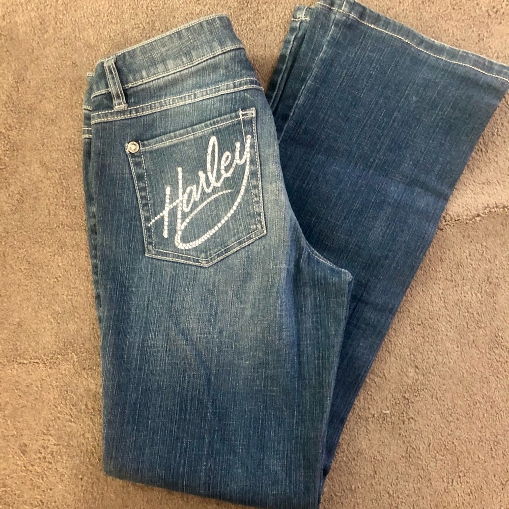 Woman’s Harley Davidson jeans